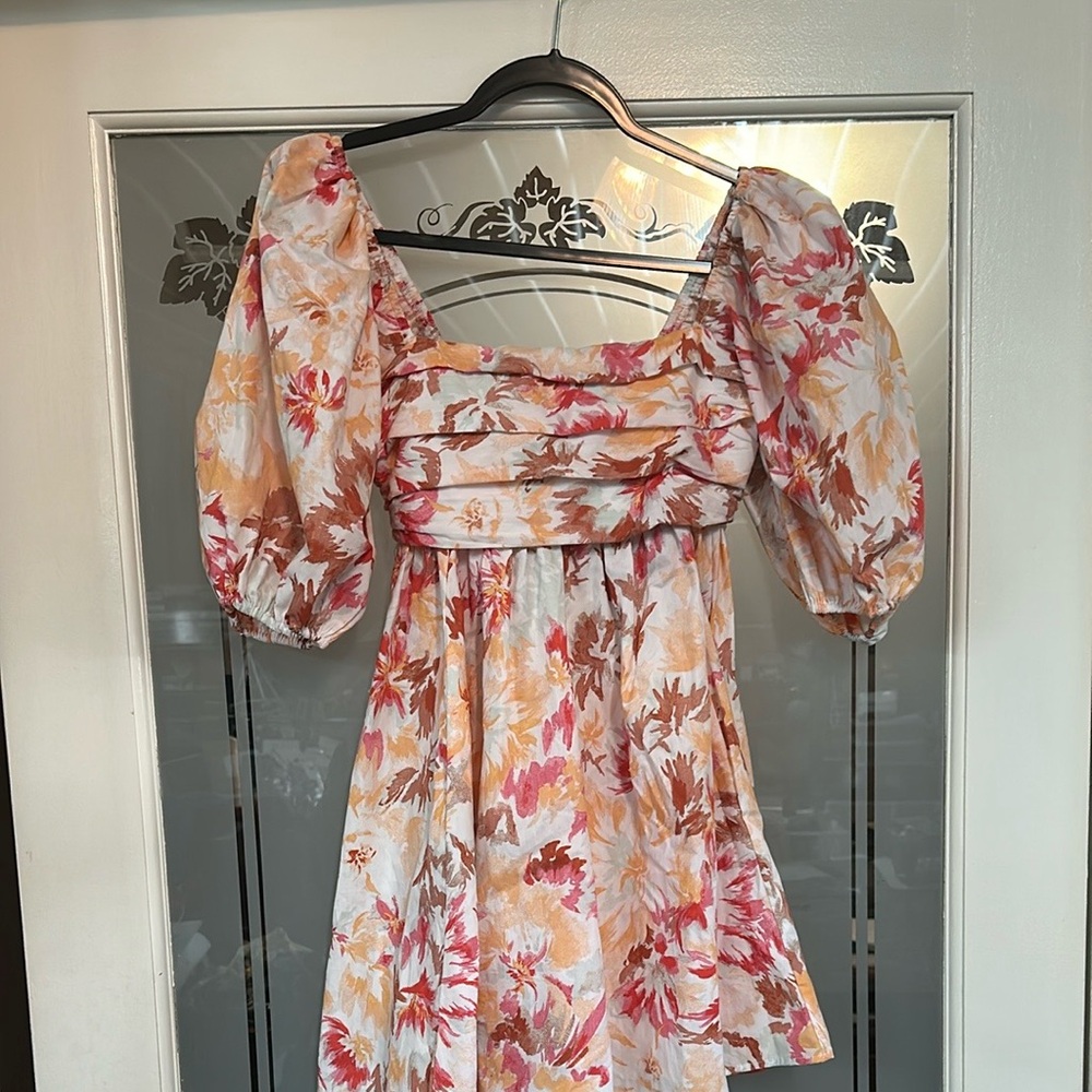 Abercrombie & Fitch Multicolor Floral Dress